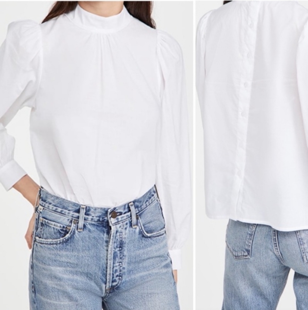 ⭐️PRICEDROP⭐️ROLLA'S white blouse - Picture 3 of 14